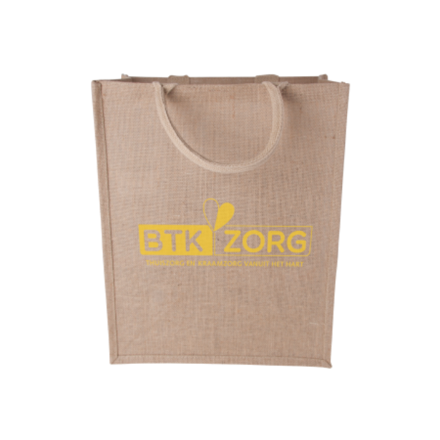jute shopper staand model 240 gr/m2