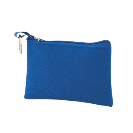 sleuteltasje met rits polyester 600d