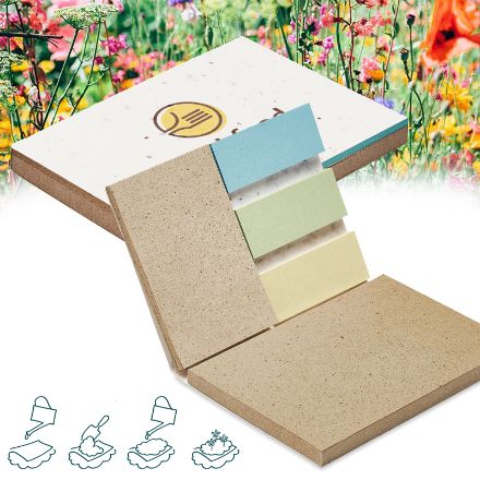 memoset van groeipapier