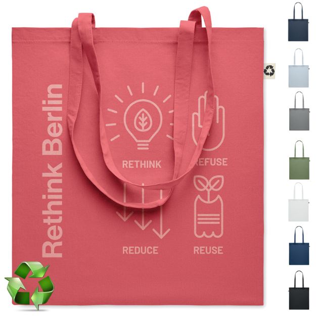 boodschappentas recycled katoen zococ