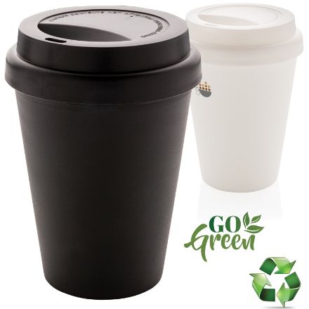 herbruikbare dubbelwandige koffiebeker 300 ml