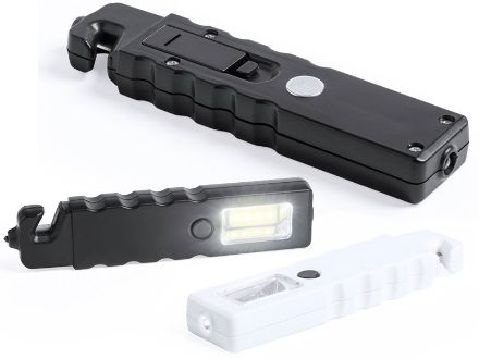 noodhamer met 1 led en 4 cob lichten magnetisch