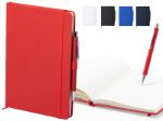 set van premium notitieblok met pen robin