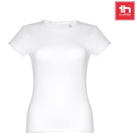thc sofia t-shirt voor vrouwen 150 gr, katoen wit