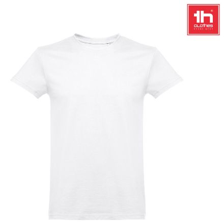 thc ankara t-shirt voor mannen 190 gr katoen wit