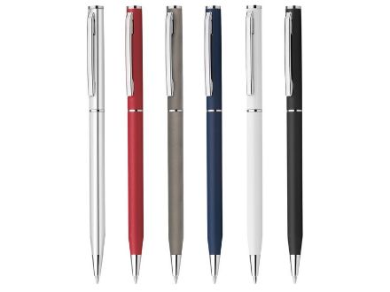 lesley balpen van metaal blauwschrijvend