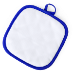 pannenlap, 1 vlakke zijde voor bedrukking