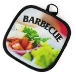 pannenlap, 1 vlakke zijde voor bedrukking