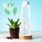 fles van pla composteerbaar kutyl 830 ml