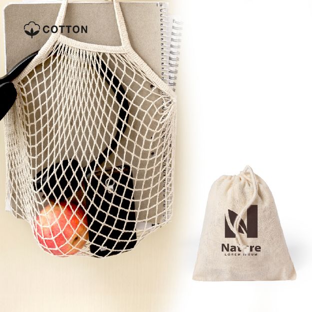 katoenen opvouwbare tas nacry