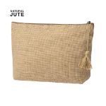 toilettas van gelameerde jute lindak