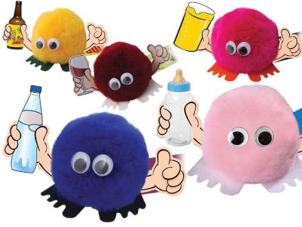 winnie fles - glas - papfles custom made