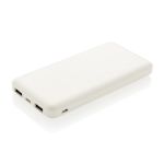 high density 10.000 mah zakformaat powerbank - wit