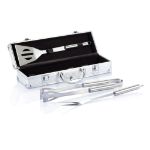3-delige aluminium barbecue set