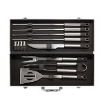 12-delige aluminium barbecue set