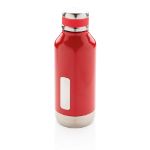 lekvrije isoleerfles met logo plaatje 500 ml - rood