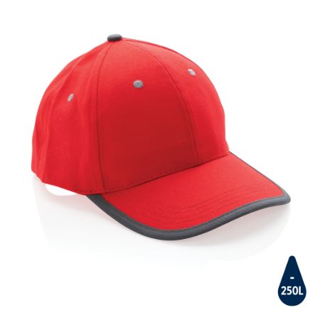 impact aware ™ 6 panel katoenen cap