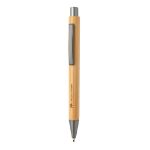 slim design bamboe pen blauwschrijvend