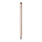 metalen stylus pen blauwschrijvend - goud