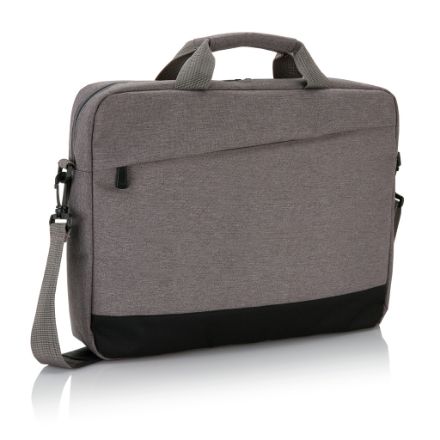 trend 15 inch laptop tas - grijs