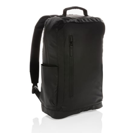 fashion black pvc vrije 15.6 inch laptop rugtas