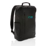 fashion black pvc vrije 15.6 inch laptop rugtas