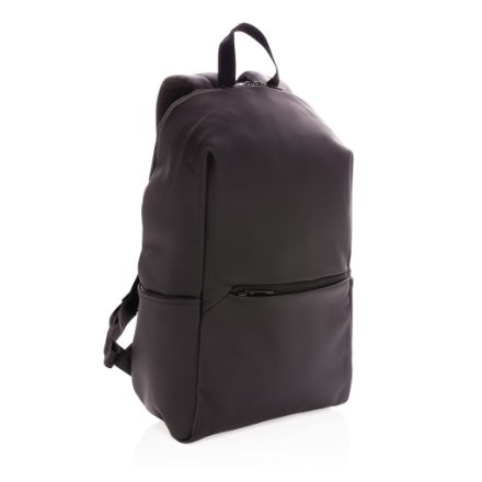 smooth pu 15.6 inch laptop rugzak pvc-vrij