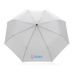 20.5 inch impact aware rpet bamboe miniparaplu