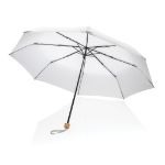 20.5 inch impact aware rpet bamboe miniparaplu
