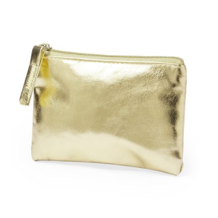 portemonnee van pu materiaal - goud