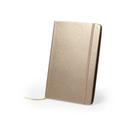 notietieboek a5 - goud