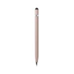 aluminium stylus pen blauwe inkt - goud
