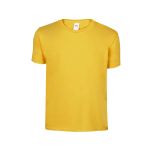 kinder t-shirt 150 gr katoen fruit of the loom - goud