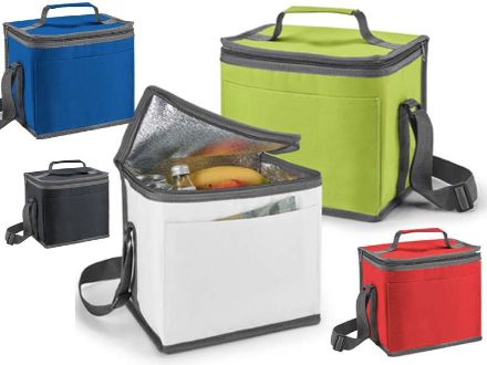 koeltas 600d polyester met voorzakje