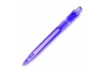 balpen ducal clear transparant - paars