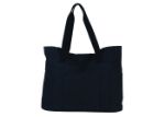tas gerecycled canvas 310g/m2 42x13x43cm - grijs