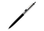 balpen topper metaal blauwe inkt - zwart