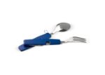inklapbaar bestek in multitool - blauw