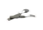 inklapbaar bestek in multitool - gun metal