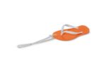 bagagelabel slipper - oranje