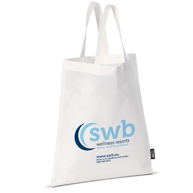 draagtas non-woven wit 75g/m2