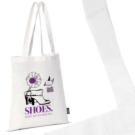 schoudertas non-woven wit 75g/m2