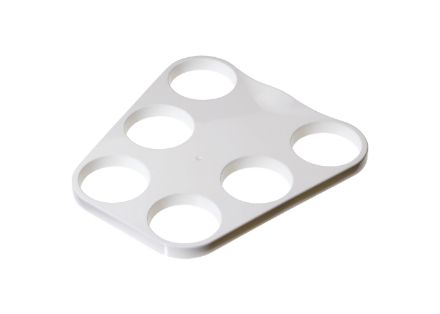 dienblad voor 6 glazen op bekers