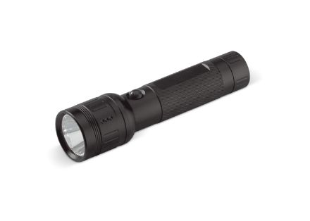 survival aluminium zaklamp 3 w led - zwart