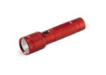 survival aluminium zaklamp 3 w led - rood