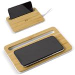 draadloos oplaadstation bamboe 5w