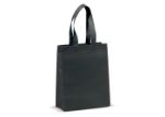 draagtas gelamineerd non-woven klein 105g/m2 - zwart
