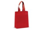draagtas gelamineerd non-woven klein 105g/m2 - rood