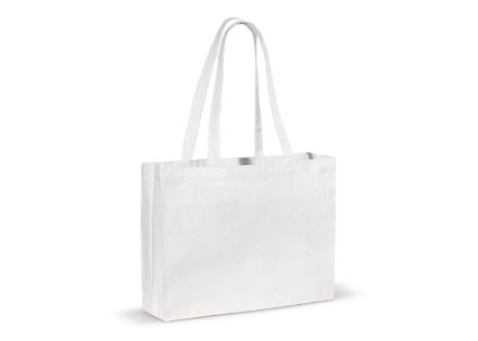 schoudertas canvas oeko-tex® 270g/m2 45x10x33c - wit