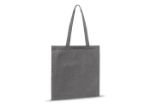 schoudertas gerecycled katoen 38 x 42cm - grijs